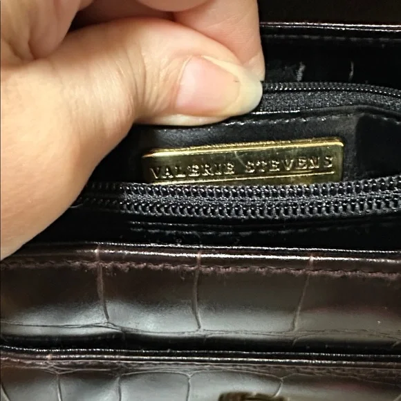 Vintage Valerie Stevens Leather Bag - Picture 6 of 9